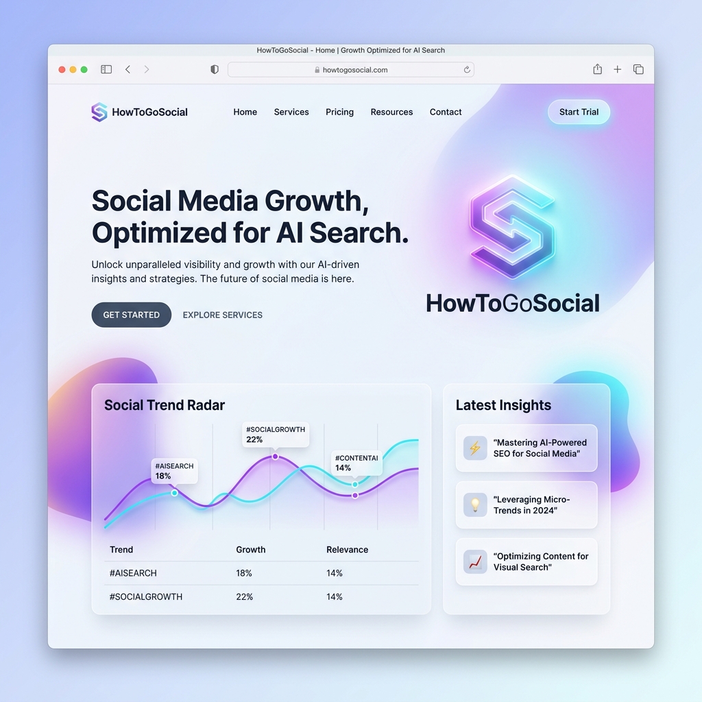Generative Engine Optimization (GEO) Visual Concept